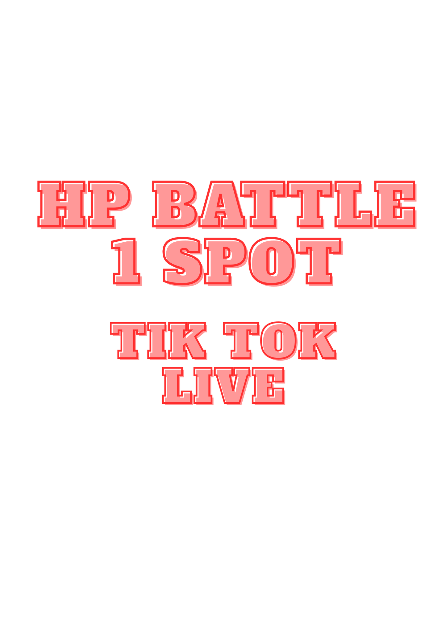 HP Battle 1 Spot - Black Bolt/White Flare